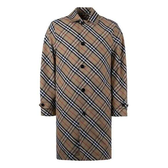 BURBERRY Other - BURBERRY Classic Check Trench Coat Men Beige Outerwear